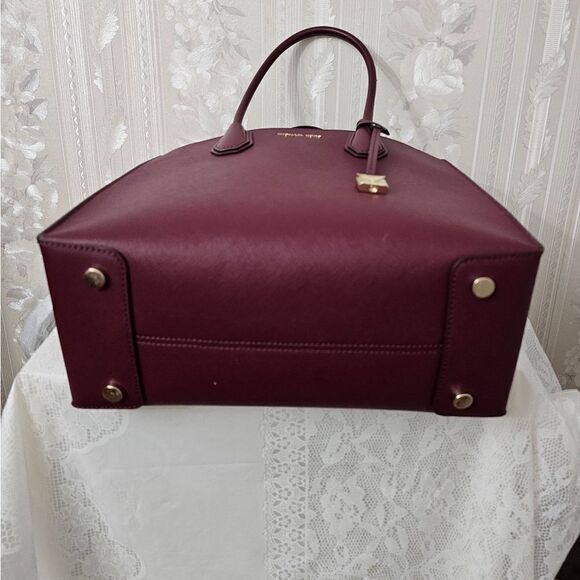 Michael Kors Large Mercer Satchel Crossbody Leather Bag NWT - Picture 5 of 9